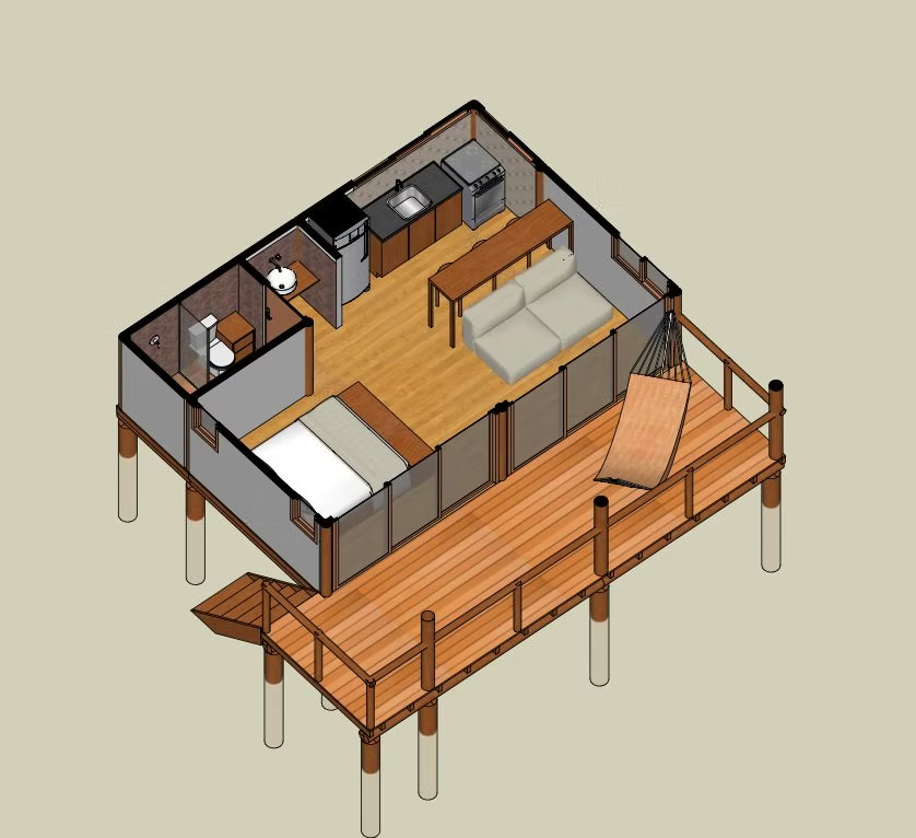 Loft 42 m²