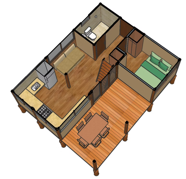Diversidade III 38 m²